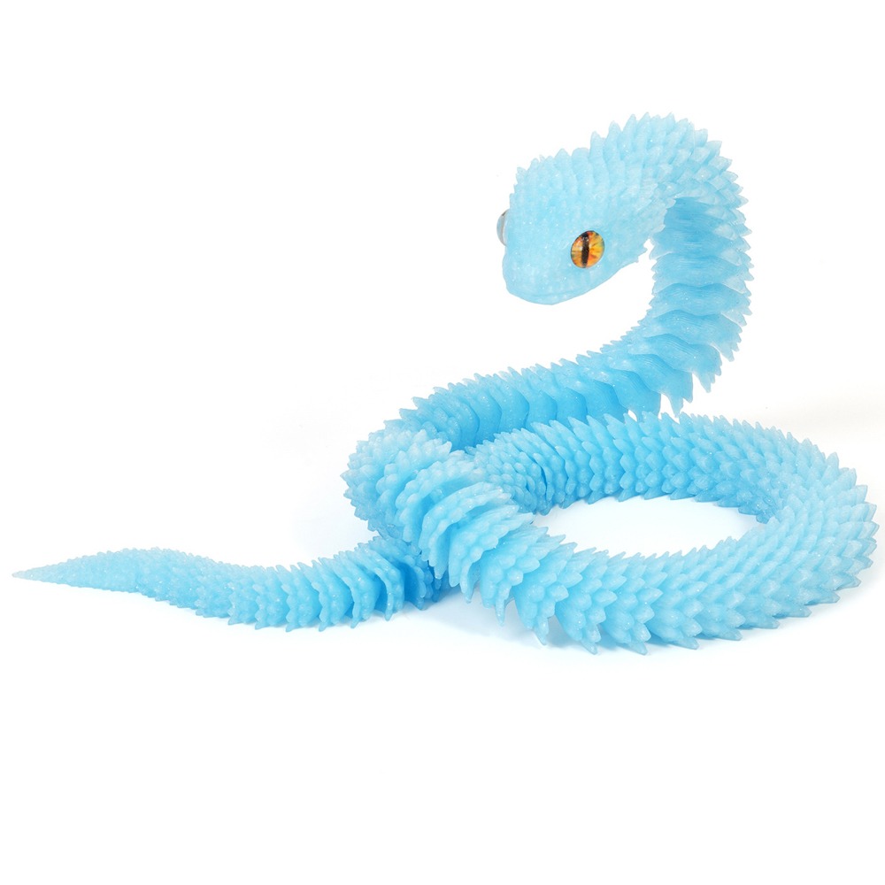 3D Printing Pla - Realistic 3D Printed Snake 30/45/60cm Rotatable