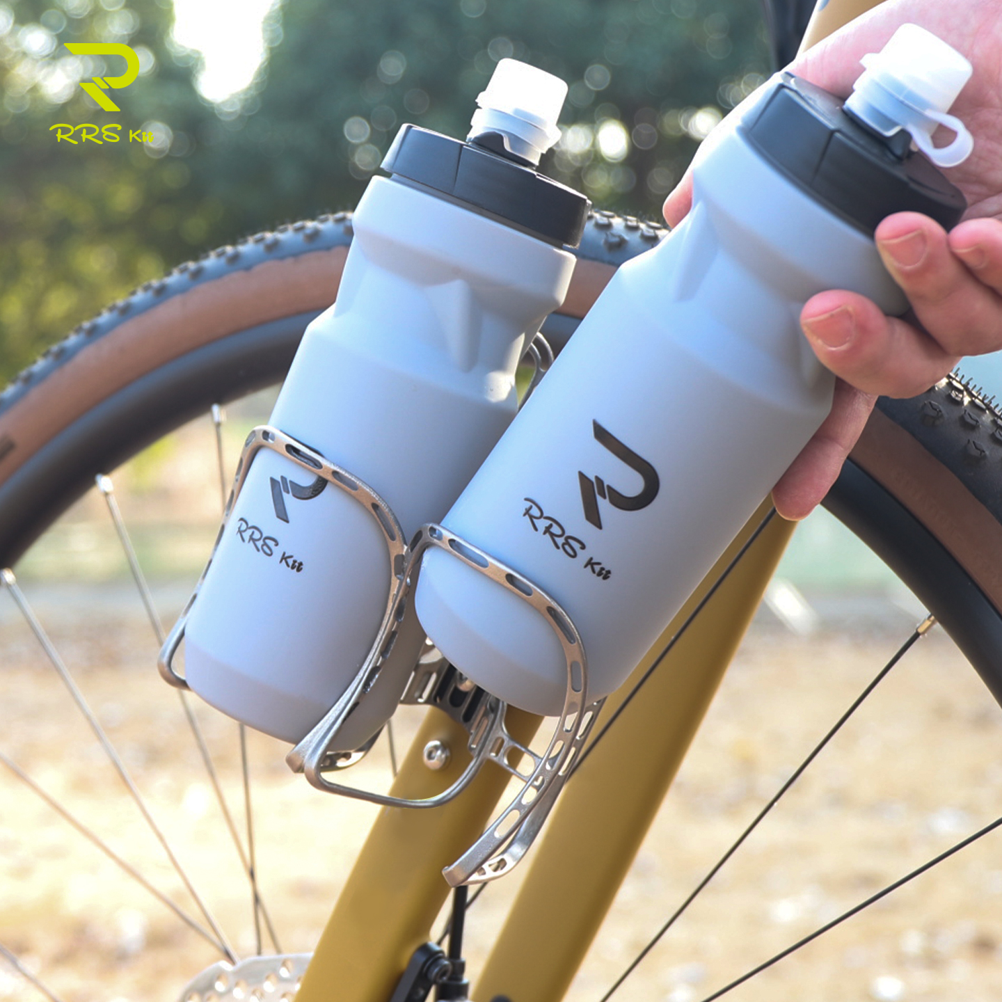 3D Printing Titanium - RRSKIT Titanium Alloy Bicycle Double Water