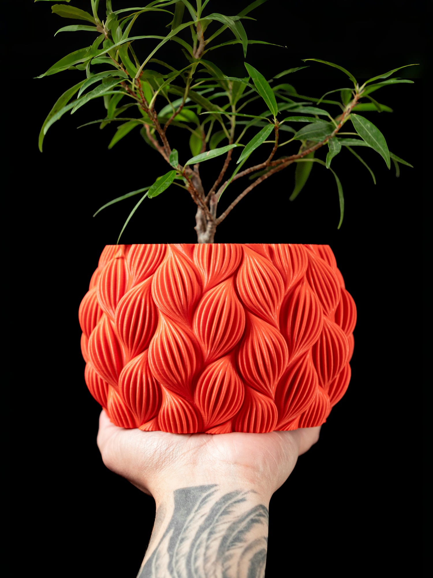 3D Printing Pot - Modern Minimalist 3D Printed Plant Pot
