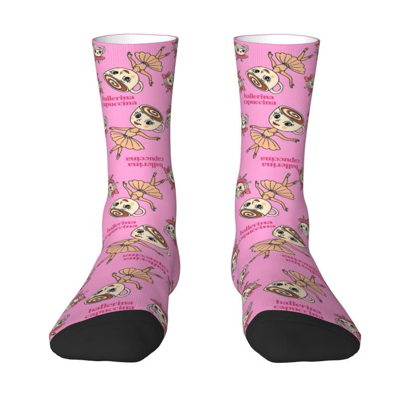 3D Printing Youtube - Custom Cool Italian Brainrot Socks Women