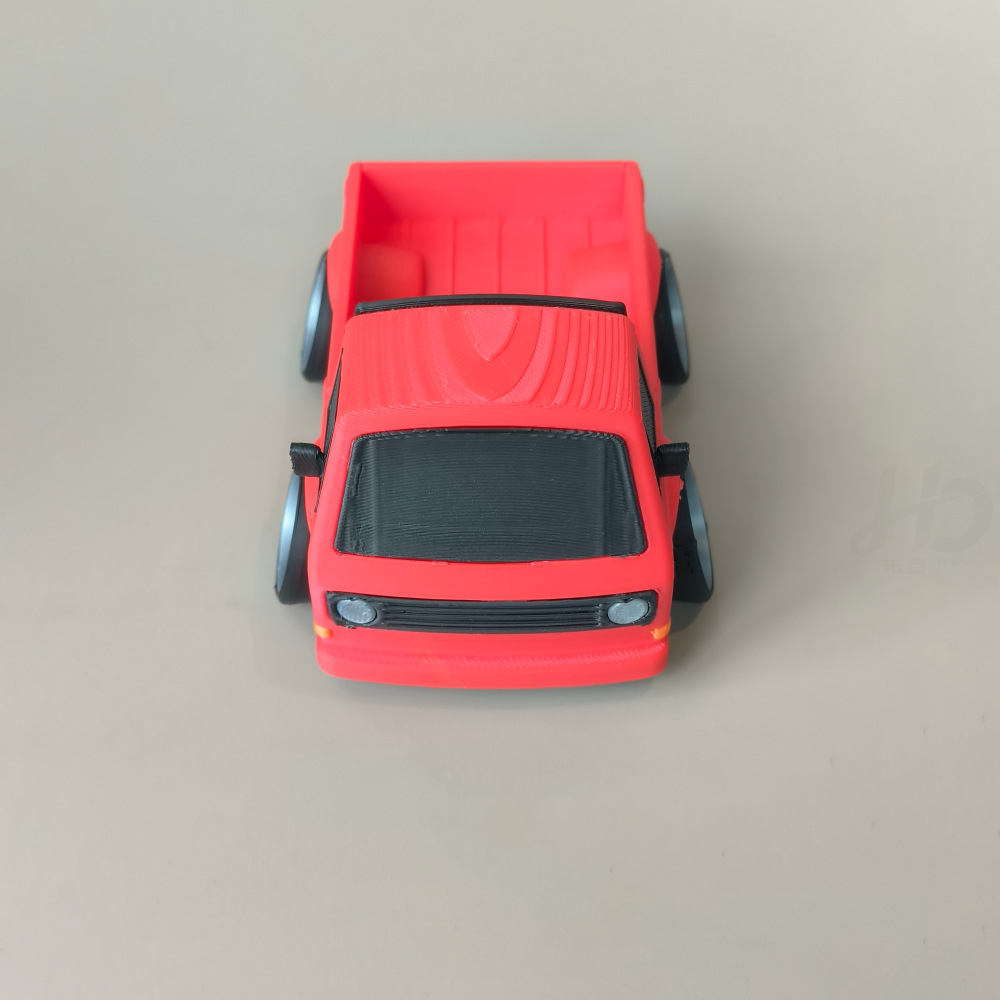 Retro T3 Pickup Truck 3D Print - 3D Printing Diecast Cars avaliação e preço