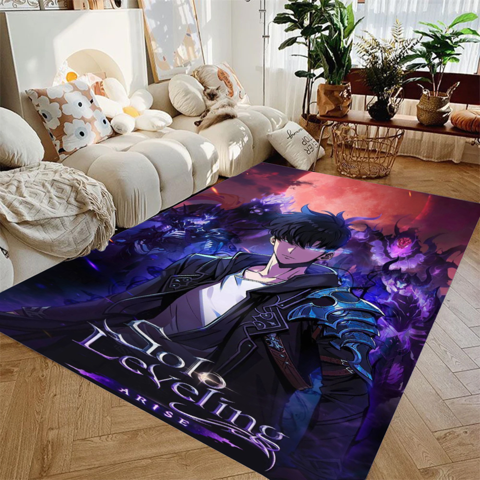 S-Solo L-Leveling Rug Anime 3D - 3D Printing Solo avaliação e preço