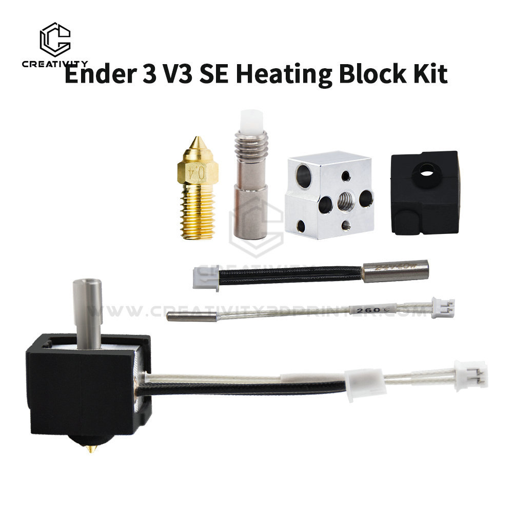 Hotend Kit For Ender 3 V3 SE T - 3D Printing Titanium avaliação e preço