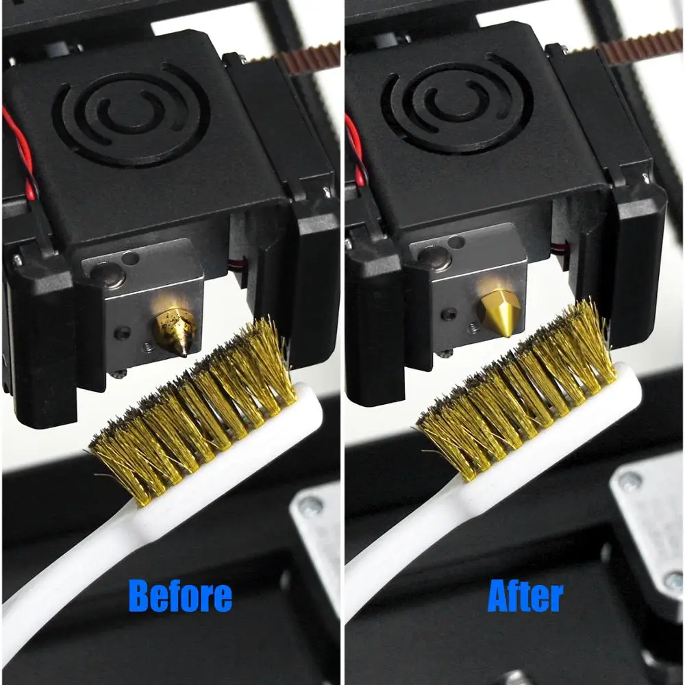 1/2/3Pcs Copper Wire Toothbrus - 3D Printing Creality avaliação e preço