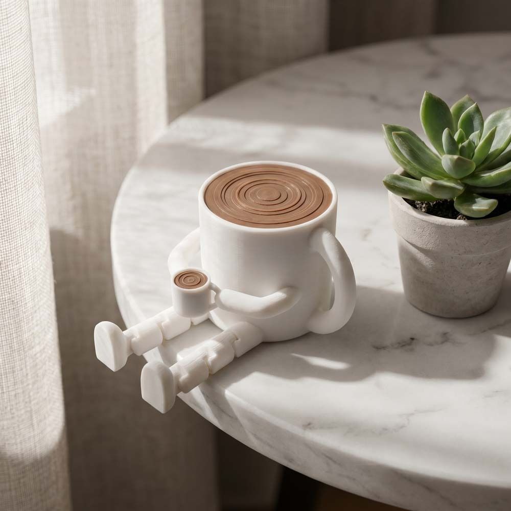 3D Printing Coffee Bean Orname - 3D Printing Pot avaliação e preço