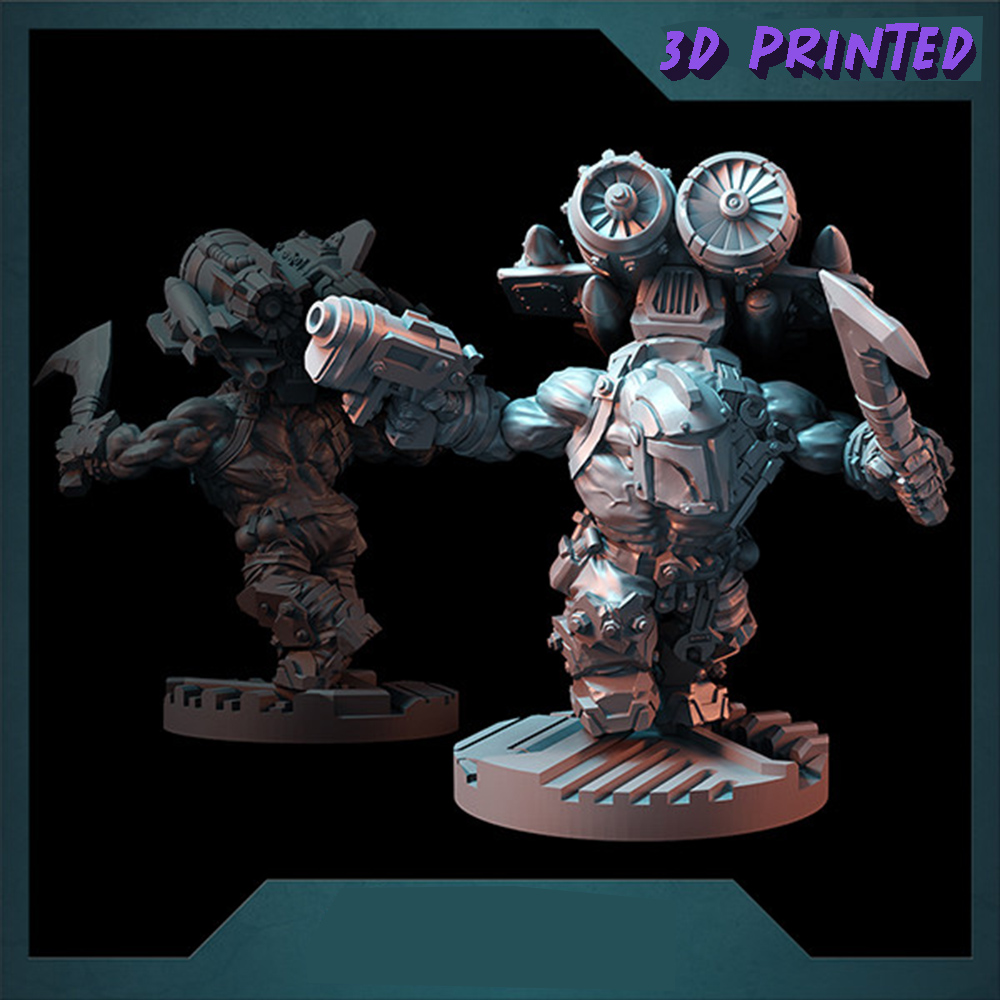 Rocket Orcs  Armour Miniature, - 3D Printing And Additive Manufacturing avaliação e preço