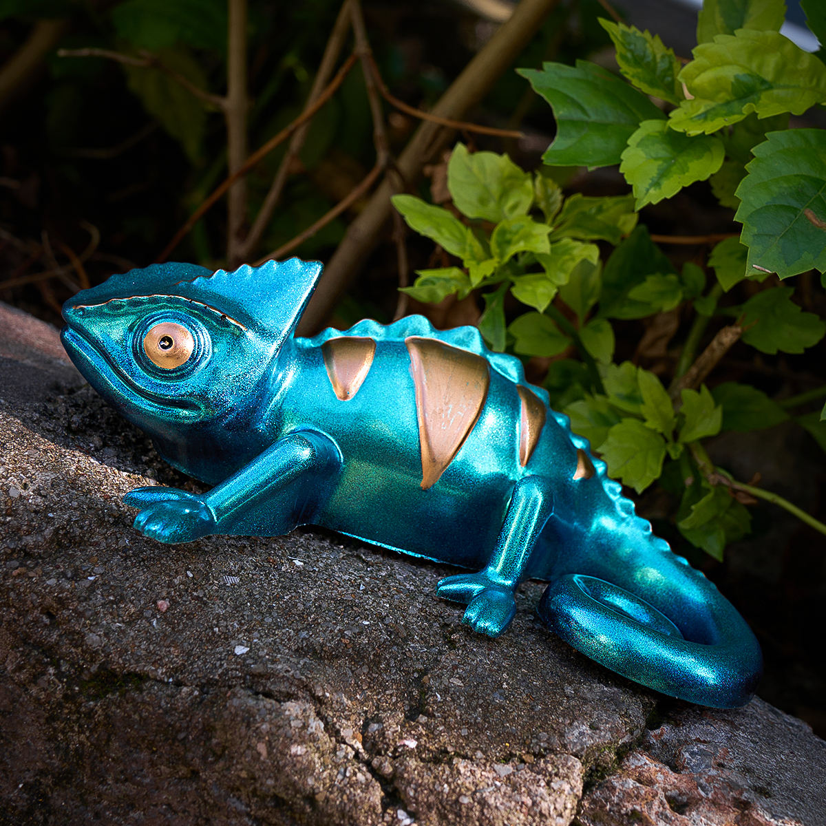 17cm 3D Chameleon Lizard Silic - 3D Printing Model Free avaliação e preço
