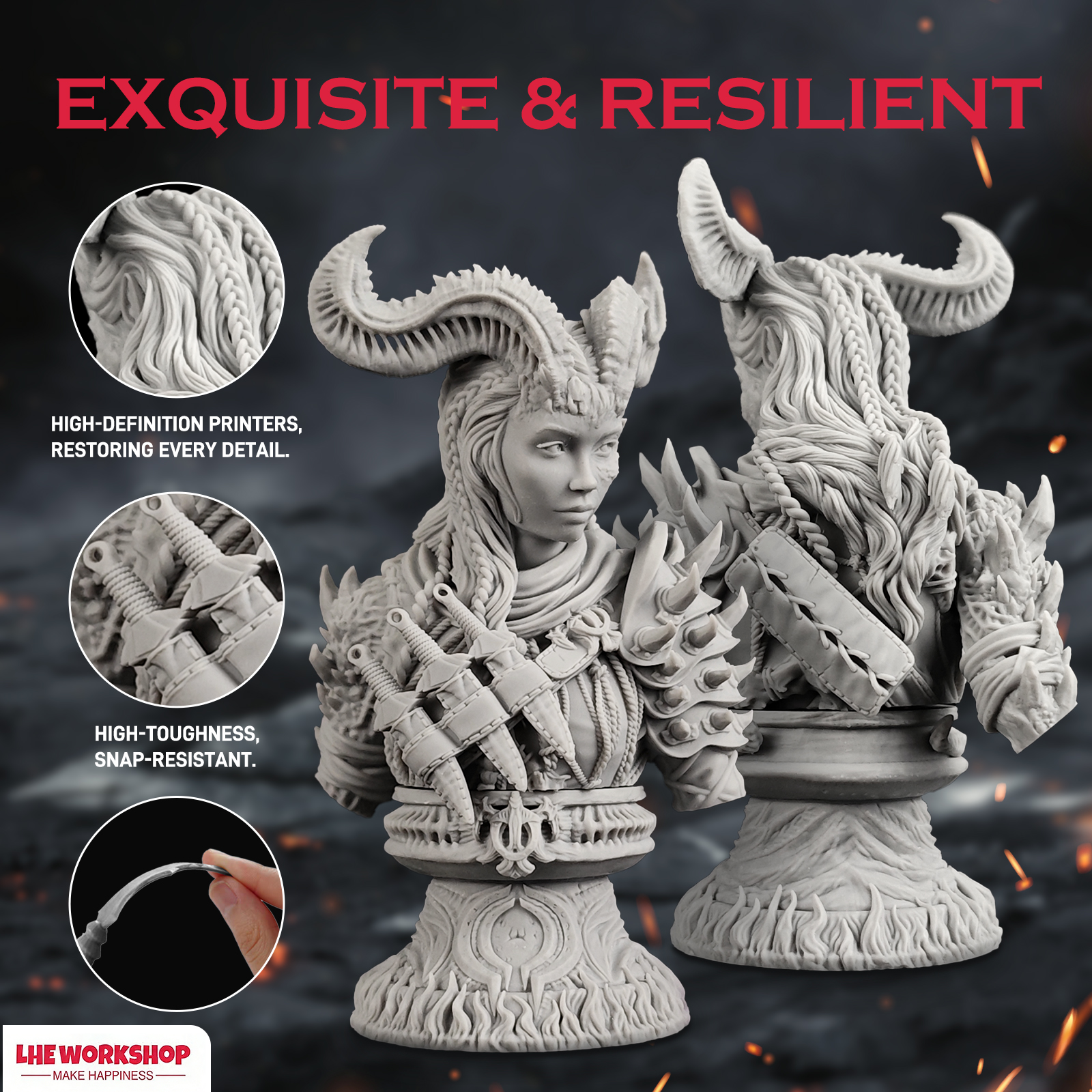 Female Elf Eldritch Knight Min - 3D Printing And Additive Manufacturing avaliação e preço