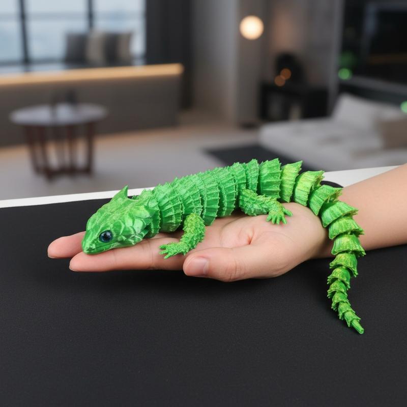 3D Printed Conjoined Lizard Ca - 3D Printing And Additive Manufacturing avaliação e preço