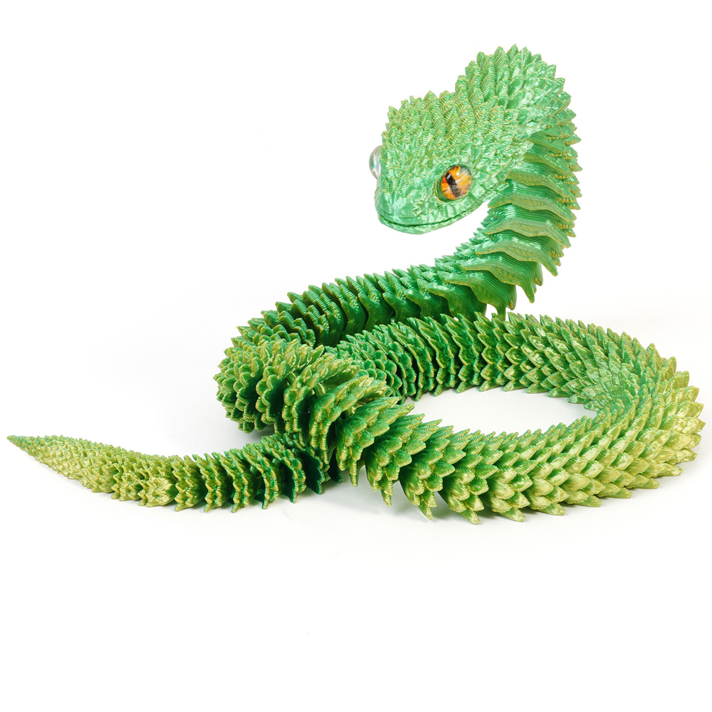 Realistic 3D Printed Snake 30/ - 3D Printing Pla avaliação e preço