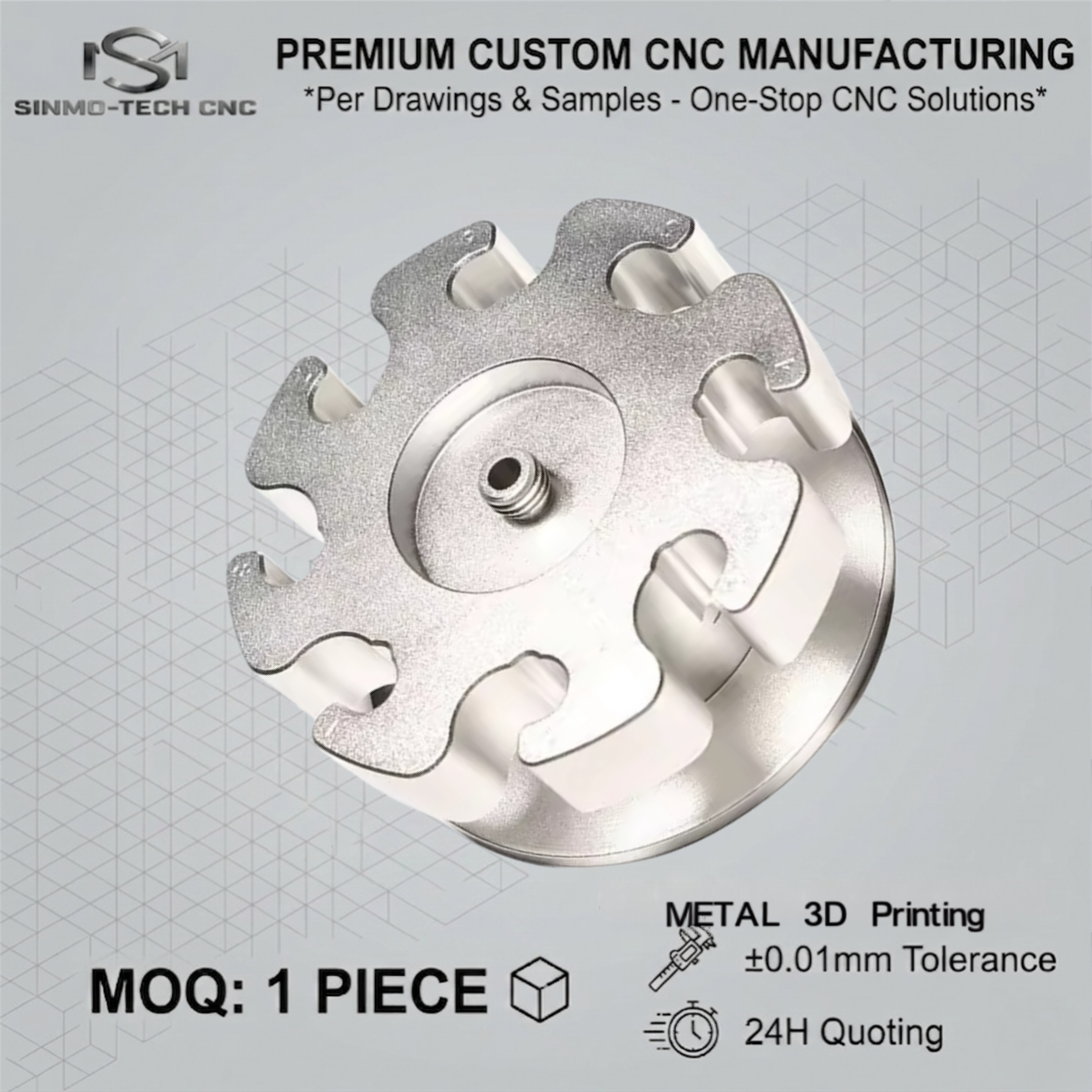 Custom Titanium 3D Printing Se - 3D Printing Titanium avaliação e preço