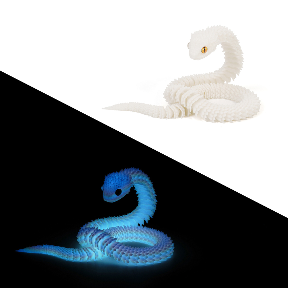 Realistic 3D Printed Snake Toy - 3D Printing Pla avaliação e preço