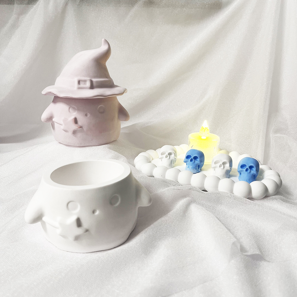 1PC Ghost Silicone Resin Mold, - 3D Printing Model Free avaliação e preço