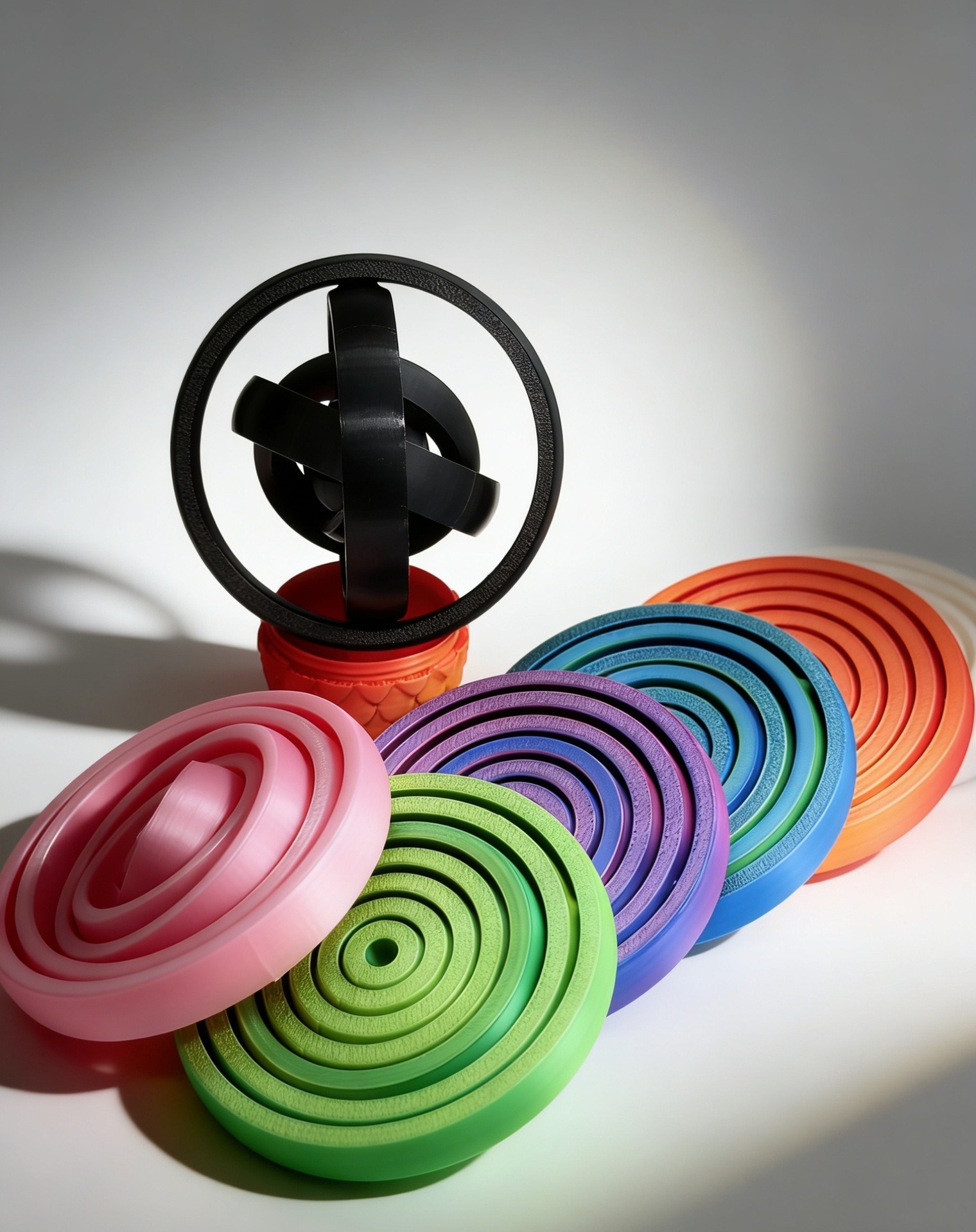 3D Printed Novelty Spinning Fi - 3D Printing Pla avaliação e preço