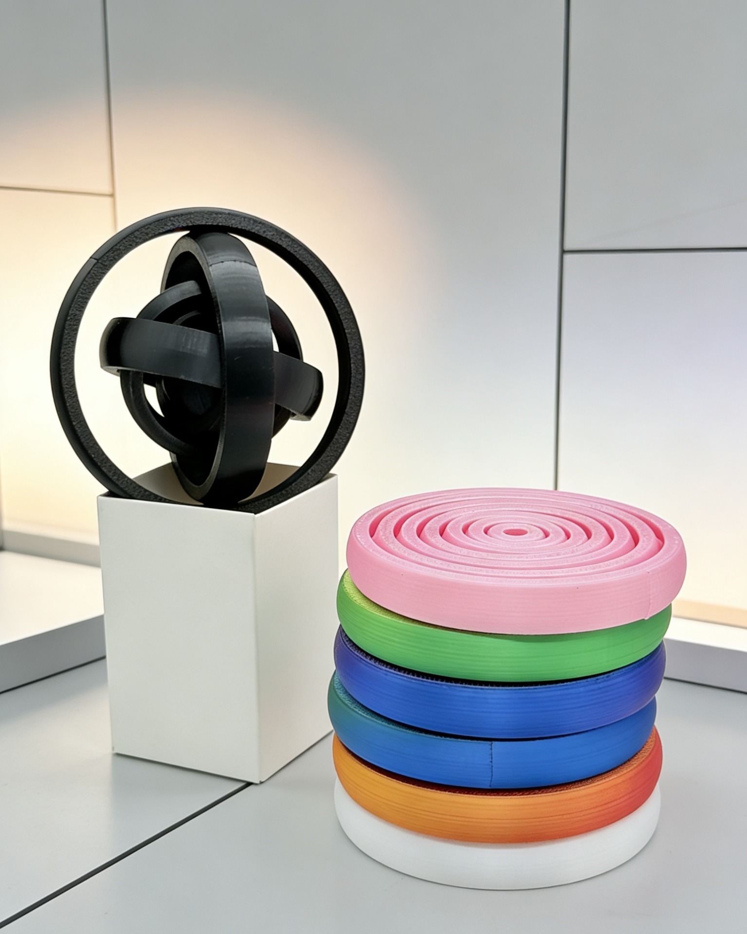 3D Printed Novelty Spinning Fi - 3D Printing Pla avaliação e preço