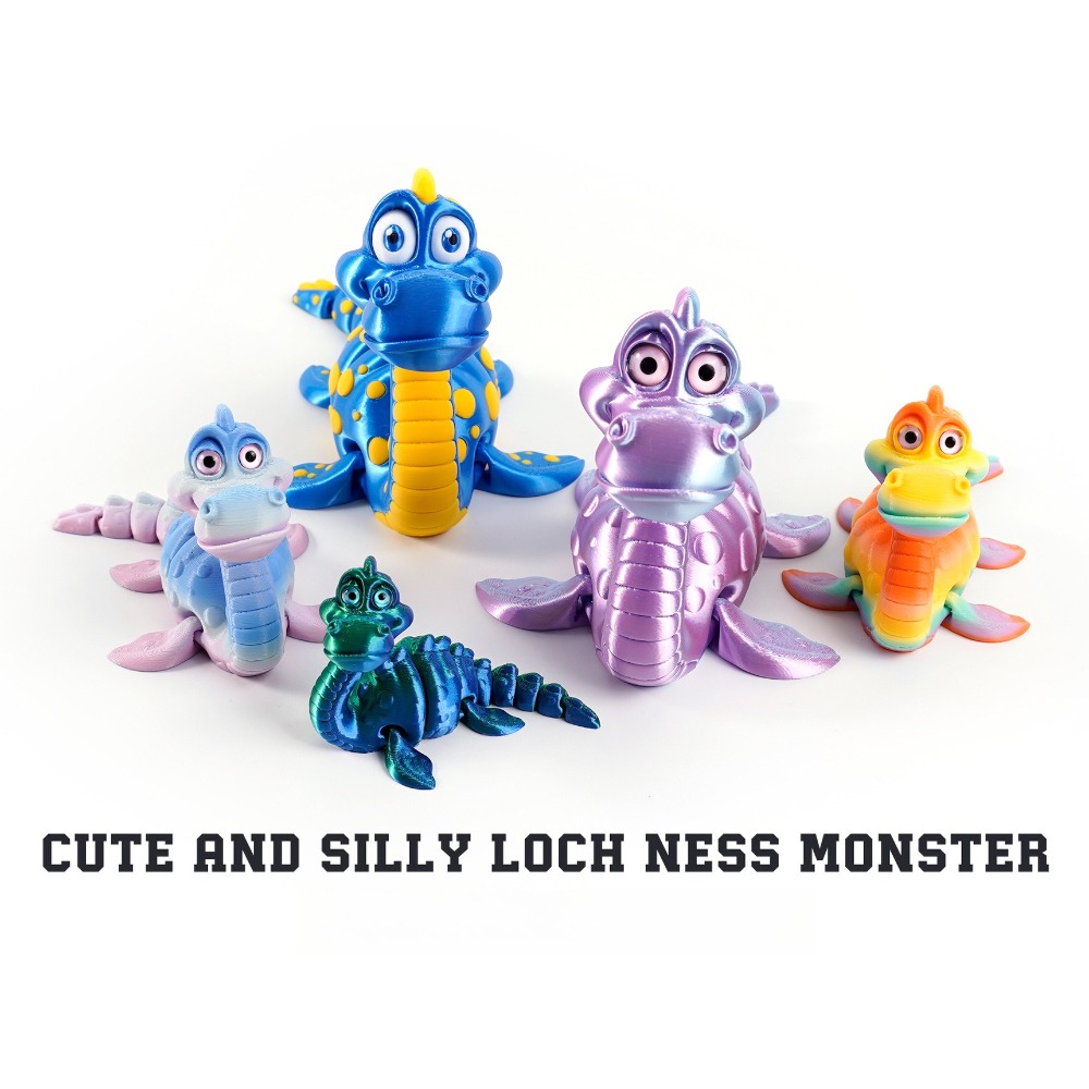 3D Printed Loch Ness Figures T - 3D Printing And Additive Manufacturing avaliação e preço