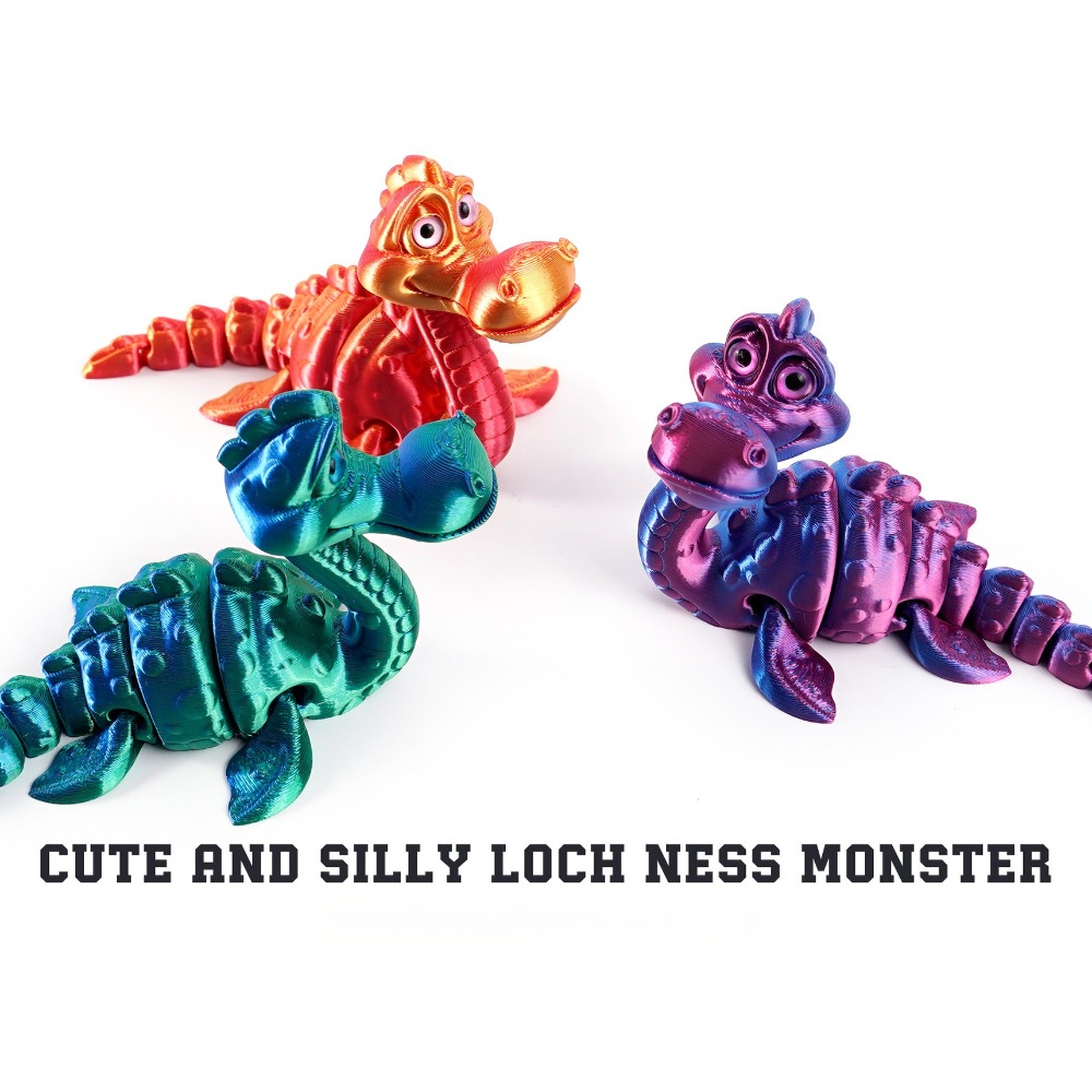 3D Printed Loch Ness Figures T - 3D Printing And Additive Manufacturing avaliação e preço