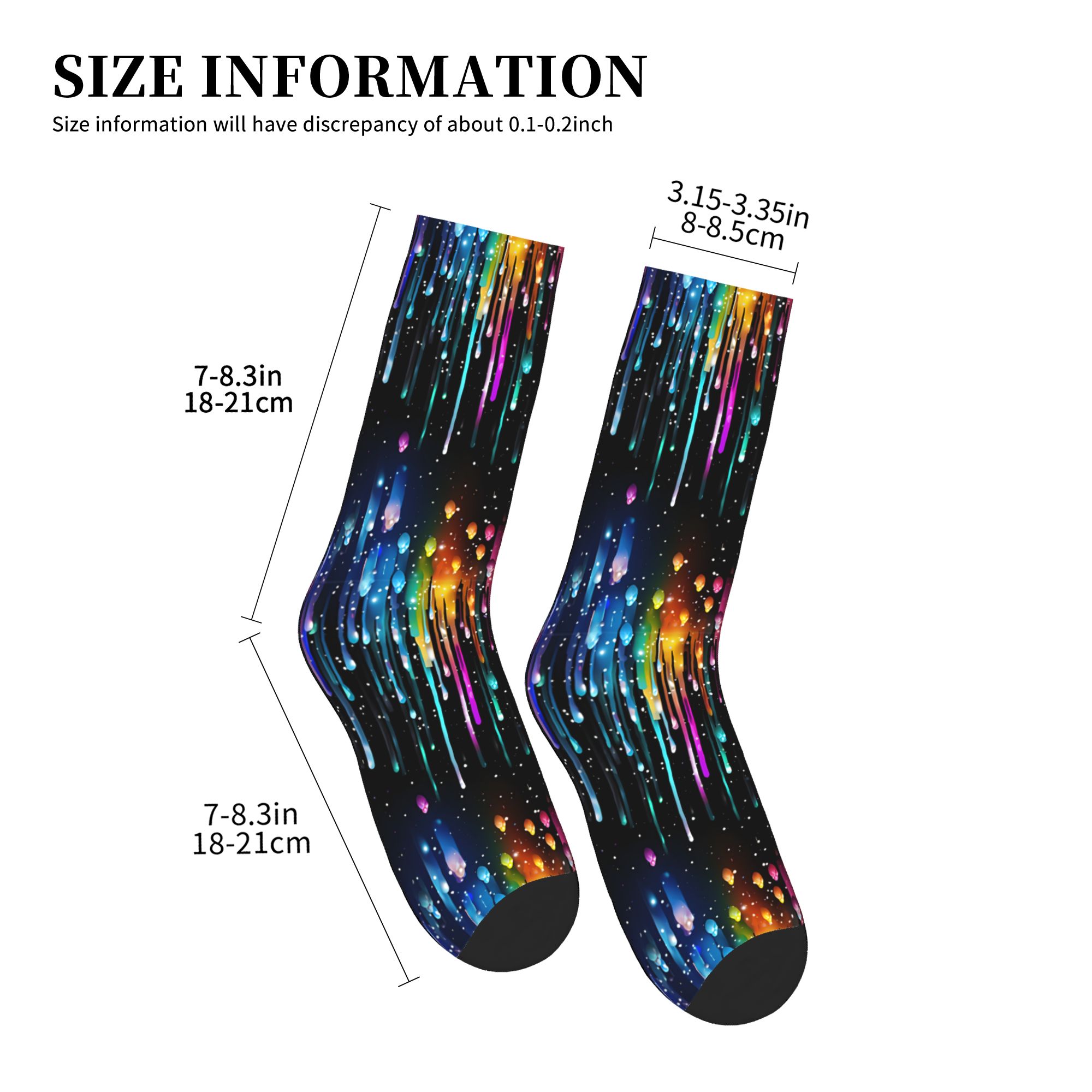Cute Men's Dripping Rainbow Li - 3D Printing Youtube avaliação e preço