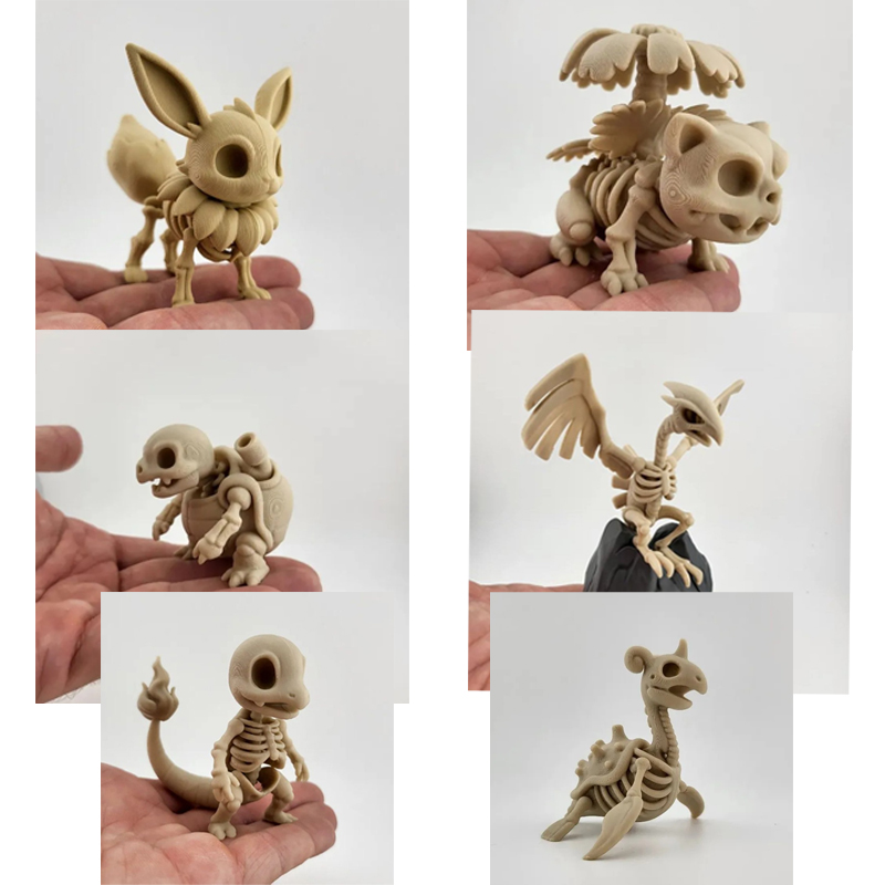 Pokémon Fossil Bone Model Eeve - 3D Printing Pla avaliação e preço