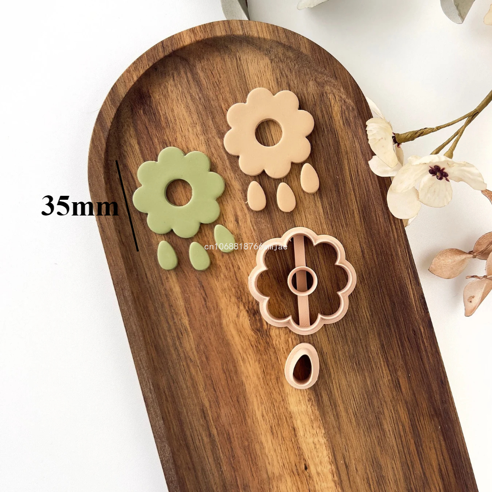 Lily Shape Polymer Clay Cutter - 3D Printing Pla avaliação e preço