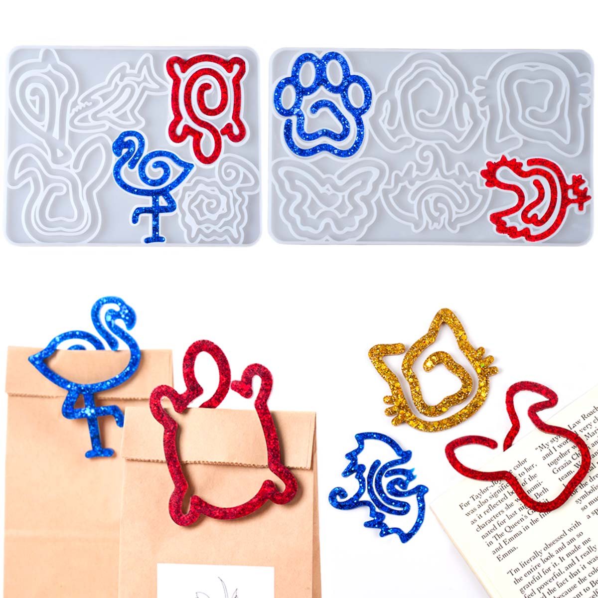 3D Animal Bookmark Silicone Mo - 3D Printing Model Free avaliação e preço