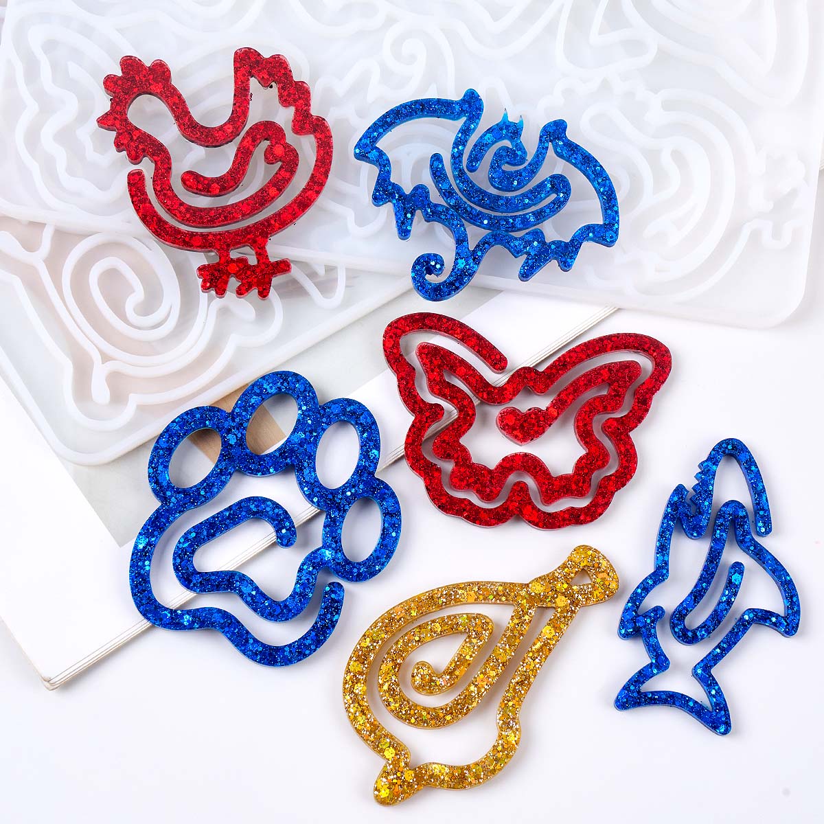 3D Animal Bookmark Silicone Mo - 3D Printing Model Free avaliação e preço