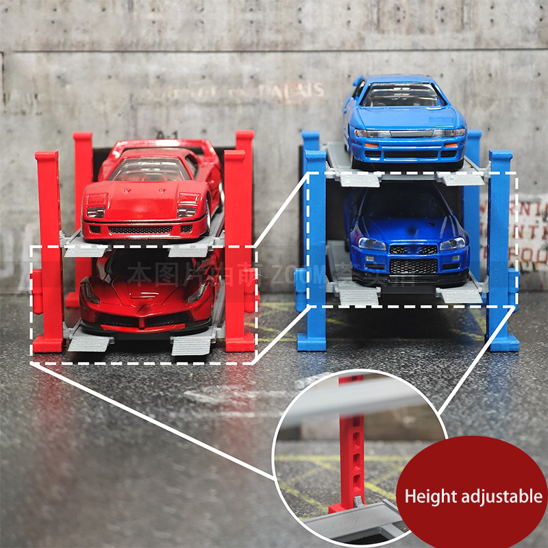 1:64 Car Model Scene Double-la - 3D Printing Model Free avaliação e preço