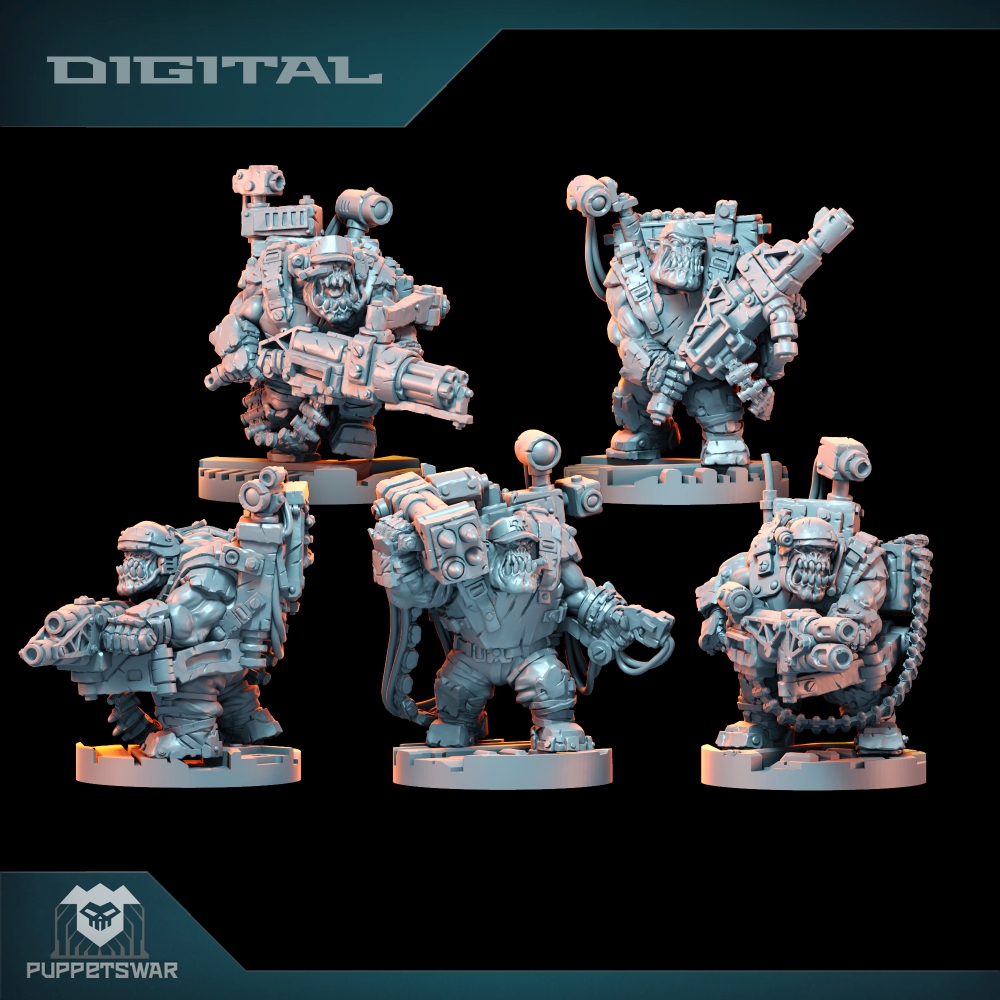 Orc Ultimate Badasses Squad, G - 3D Printing And Additive Manufacturing avaliação e preço