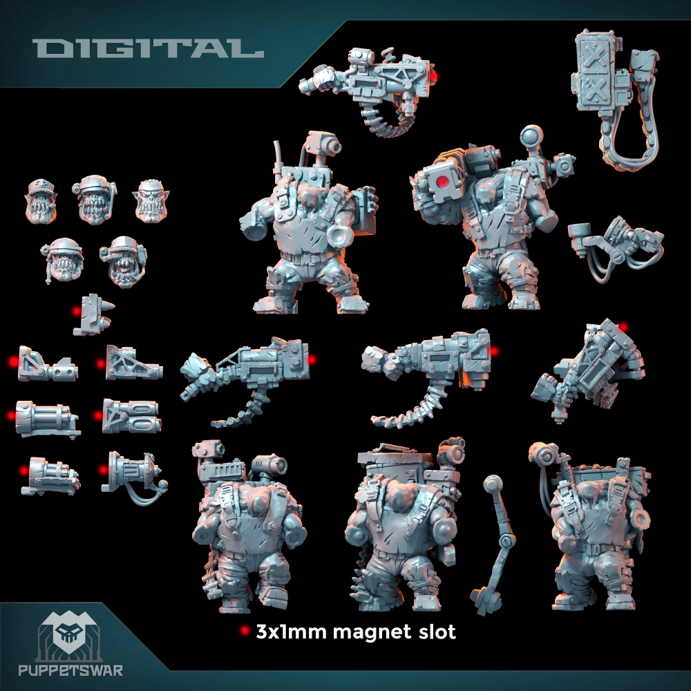 Orc Ultimate Badasses Squad, G - 3D Printing And Additive Manufacturing avaliação e preço