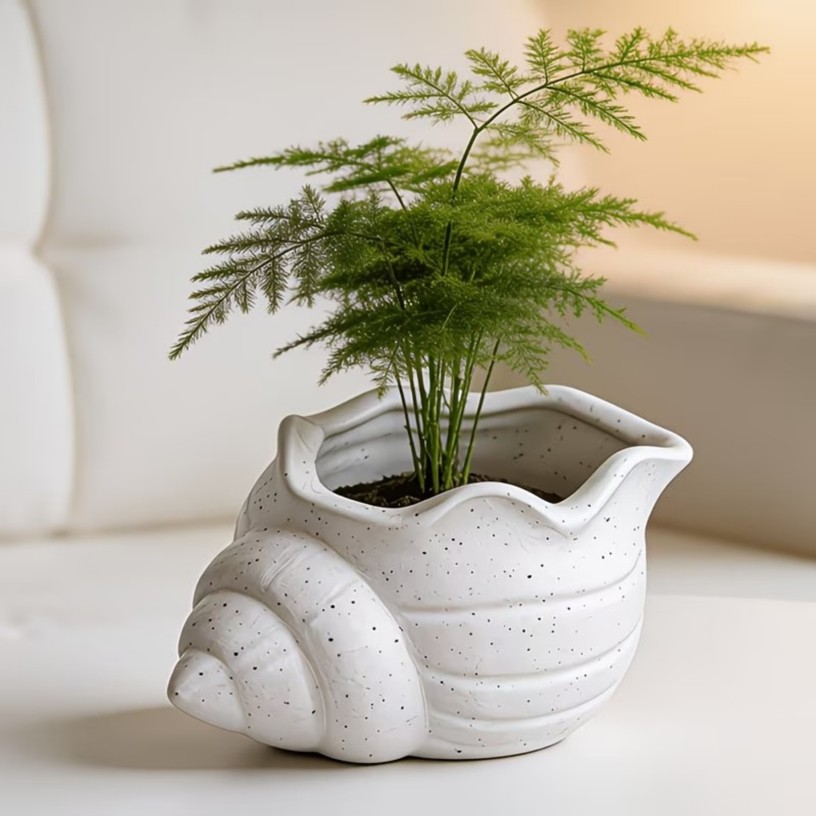 1 Pc 3D Printed Conch Flower P - 3D Printing Pot avaliação e preço