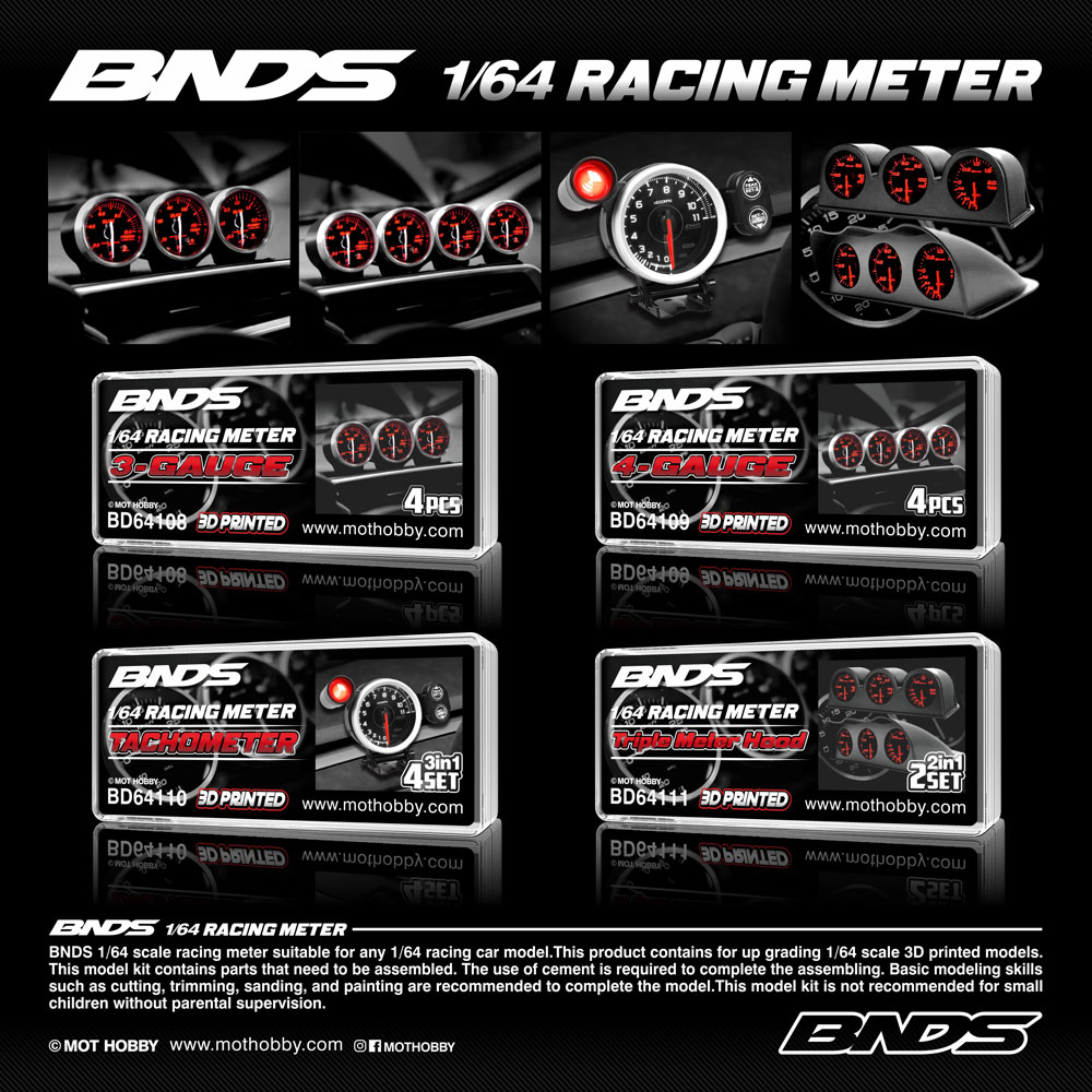 BNDS 1/64 Unpainted Racing Sea - 3D Printing Diecast Cars avaliação e preço