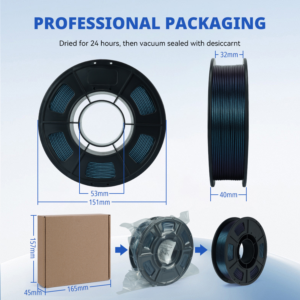 KINGROON 300G PLA Burnt Titani - 3D Printing Titanium avaliação e preço