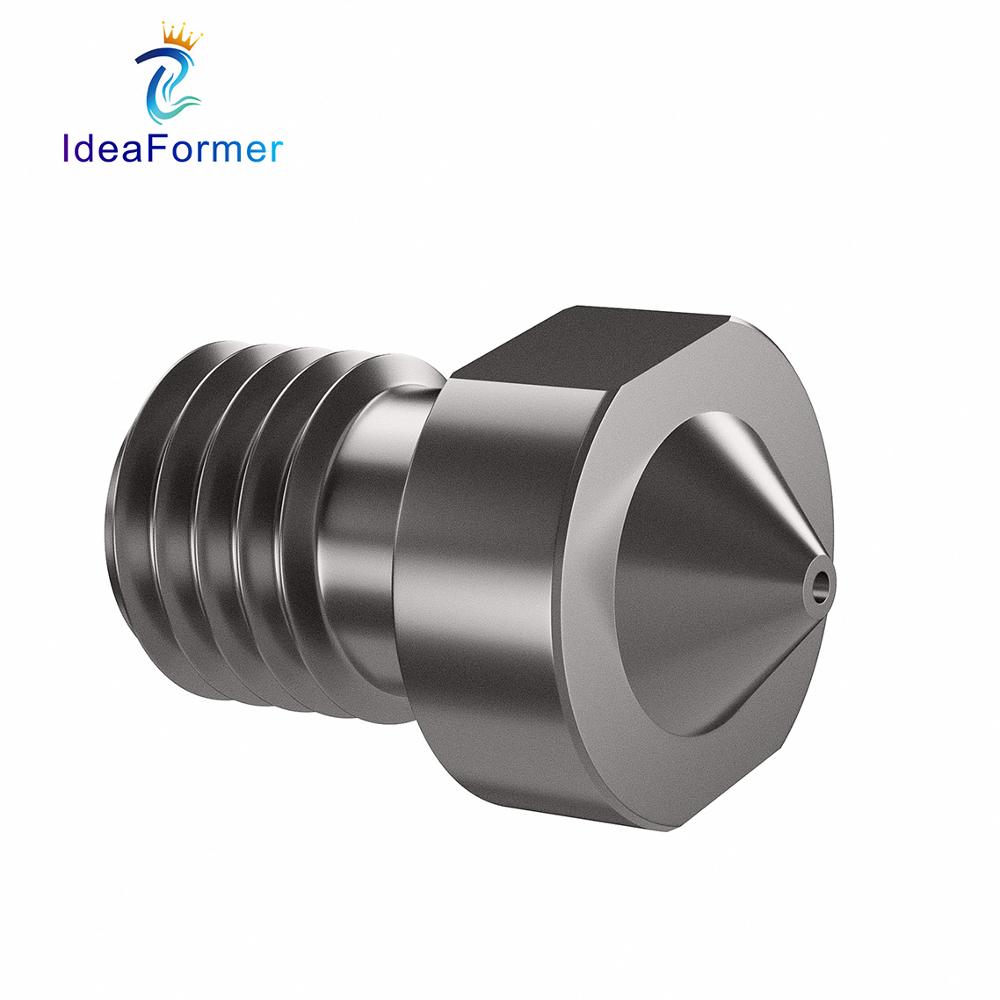 V6 Nozzle Hardened Steel 0.2/0 - 3D Printing Titanium avaliação e preço
