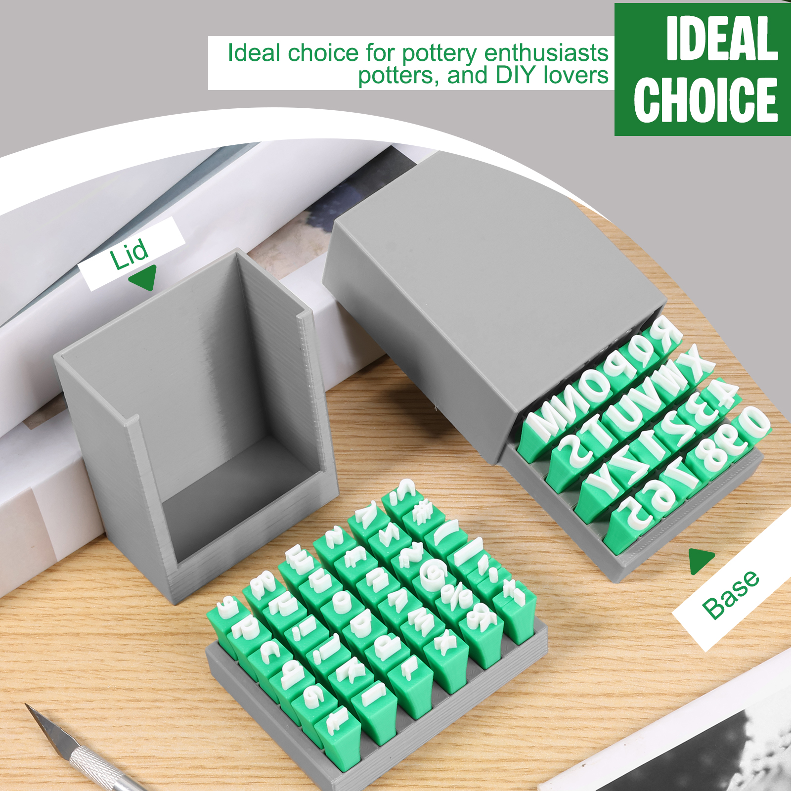 2Pcs PLA Plastic Uppercase Low - 3D Printing Pla avaliação e preço