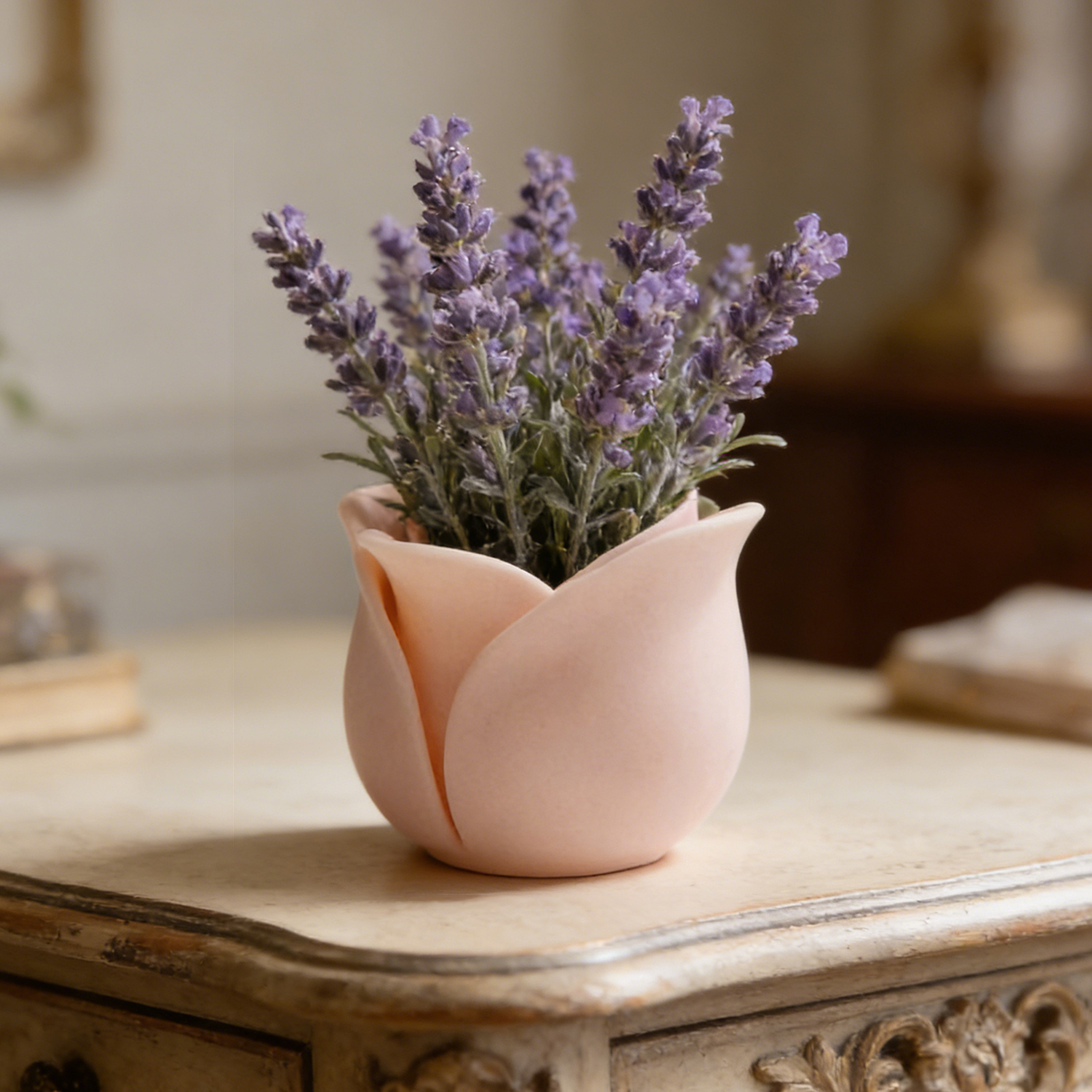 3D Printed Plastic-Rose Plante - 3D Printing Pot avaliação e preço