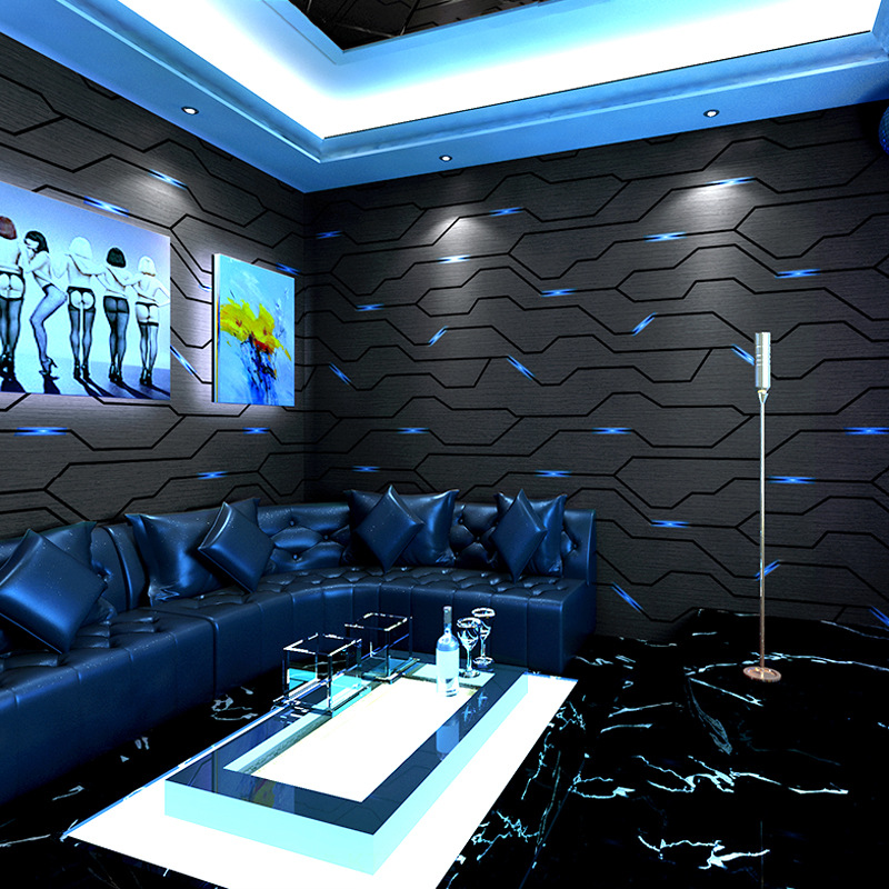 Modern KTV Wallpaper Concert H - 3D Printing Technology avaliação e preço