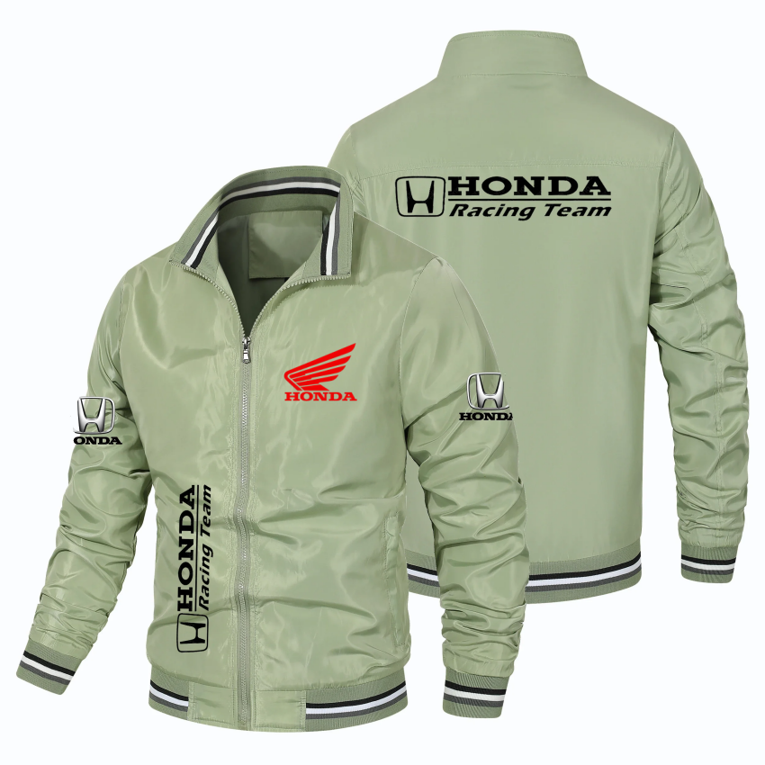 Honda Men's Hooded Zipper Jack - 3D Printing Technology avaliação e preço