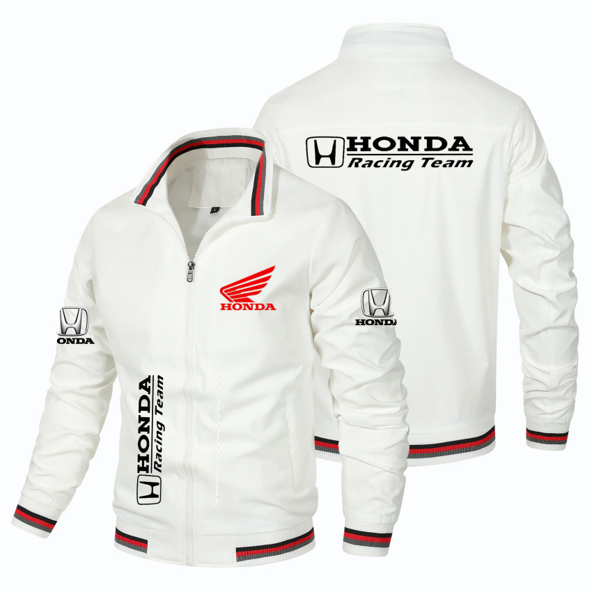 Honda Men's Hooded Zipper Jack - 3D Printing Technology avaliação e preço
