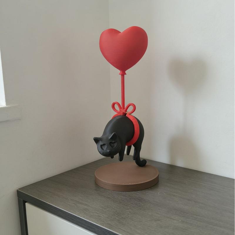 3D Printed Suspended Cat Heart - 3D Printing And Additive Manufacturing avaliação e preço