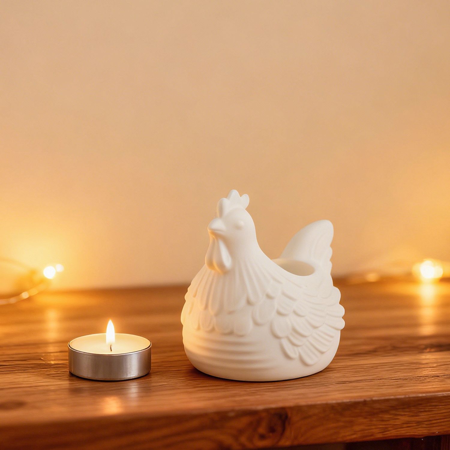 DIY 3D Little Chicken Candle H - 3D Printing Model Free avaliação e preço