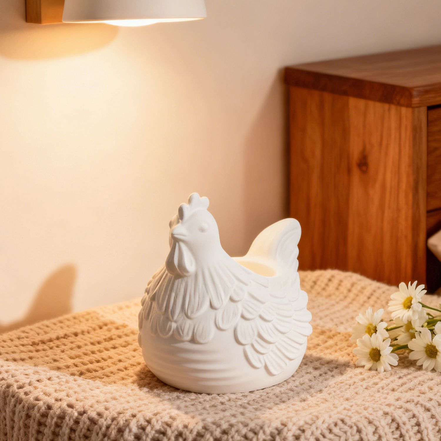 DIY 3D Little Chicken Candle H - 3D Printing Model Free avaliação e preço