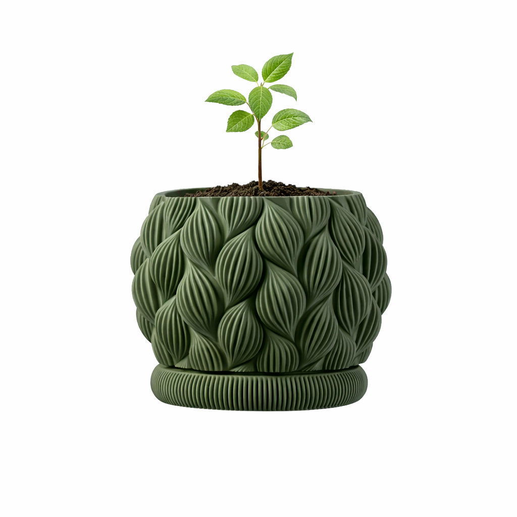 Modern Minimalist 3D Printed P - 3D Printing Pot avaliação e preço