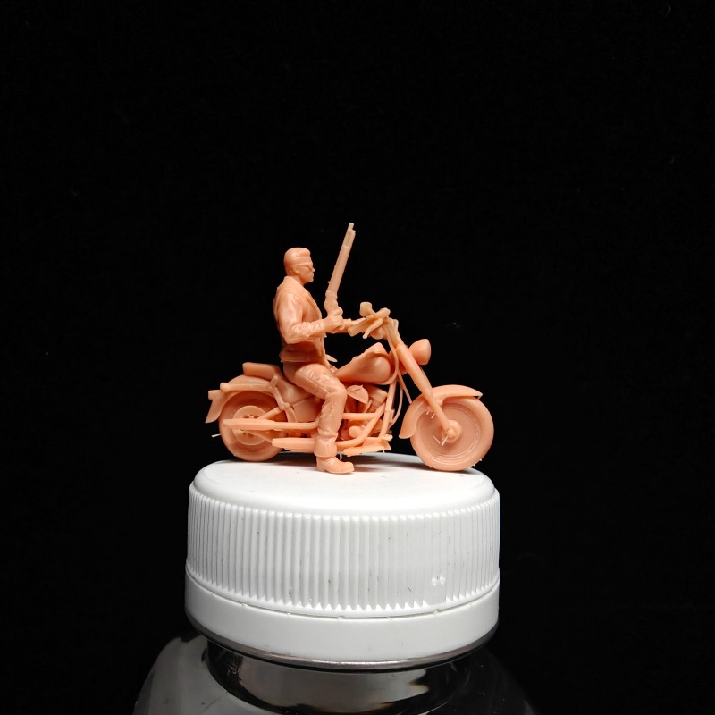 1/64 Scale Miniature Biker Man - 3D Printing Diecast Cars avaliação e preço