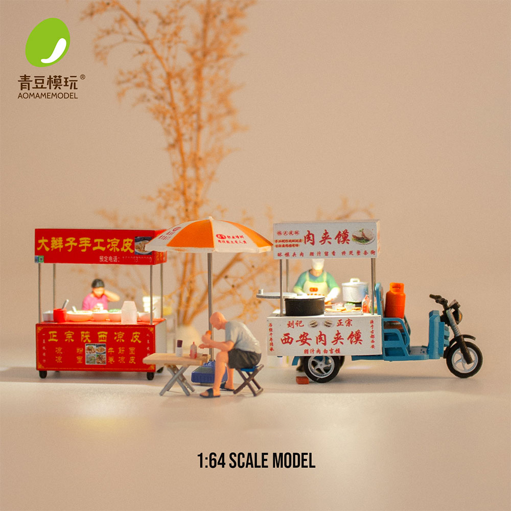 1/64 Night market s Model Kit- - 3D Printing Model Free avaliação e preço