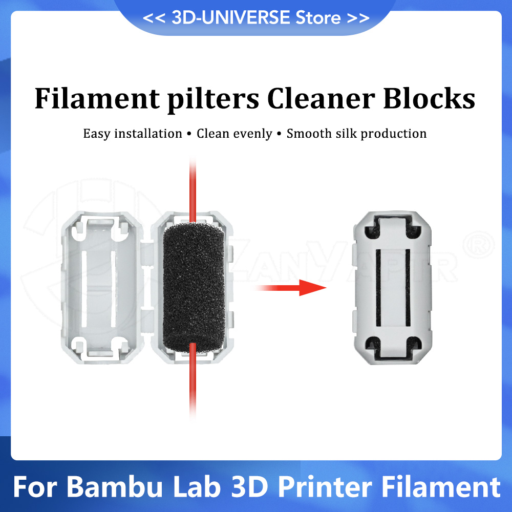Filament Cleaner Filament Filt - 3D Printing Creality avaliação e preço