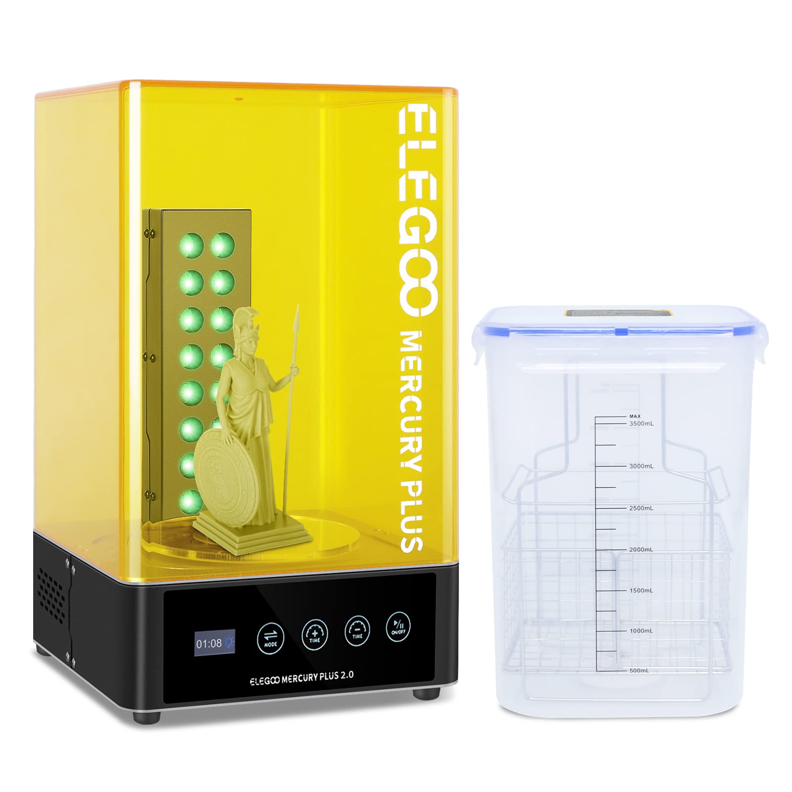 ELEGOO   Plus 2.0 Wash and Cur - 3D Printing Model Free avaliação e preço