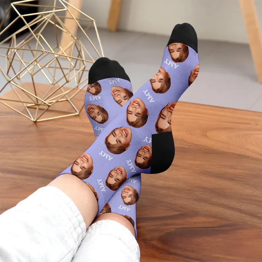 Fashion custom face socks 3d p - 3D Printing Youtube avaliação e preço