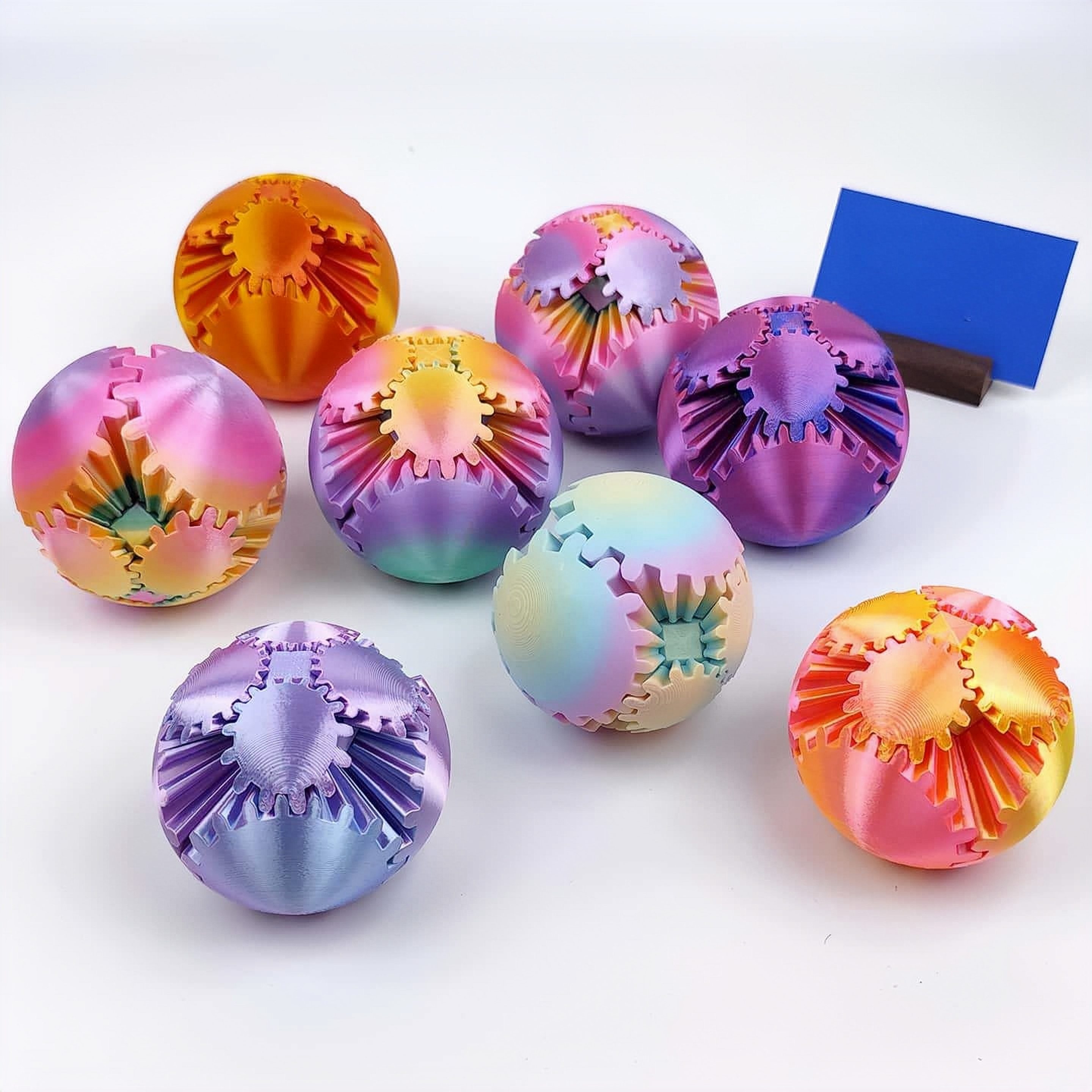 3D printed puzzle gear, PLA en - 3D Printing Pla avaliação e preço