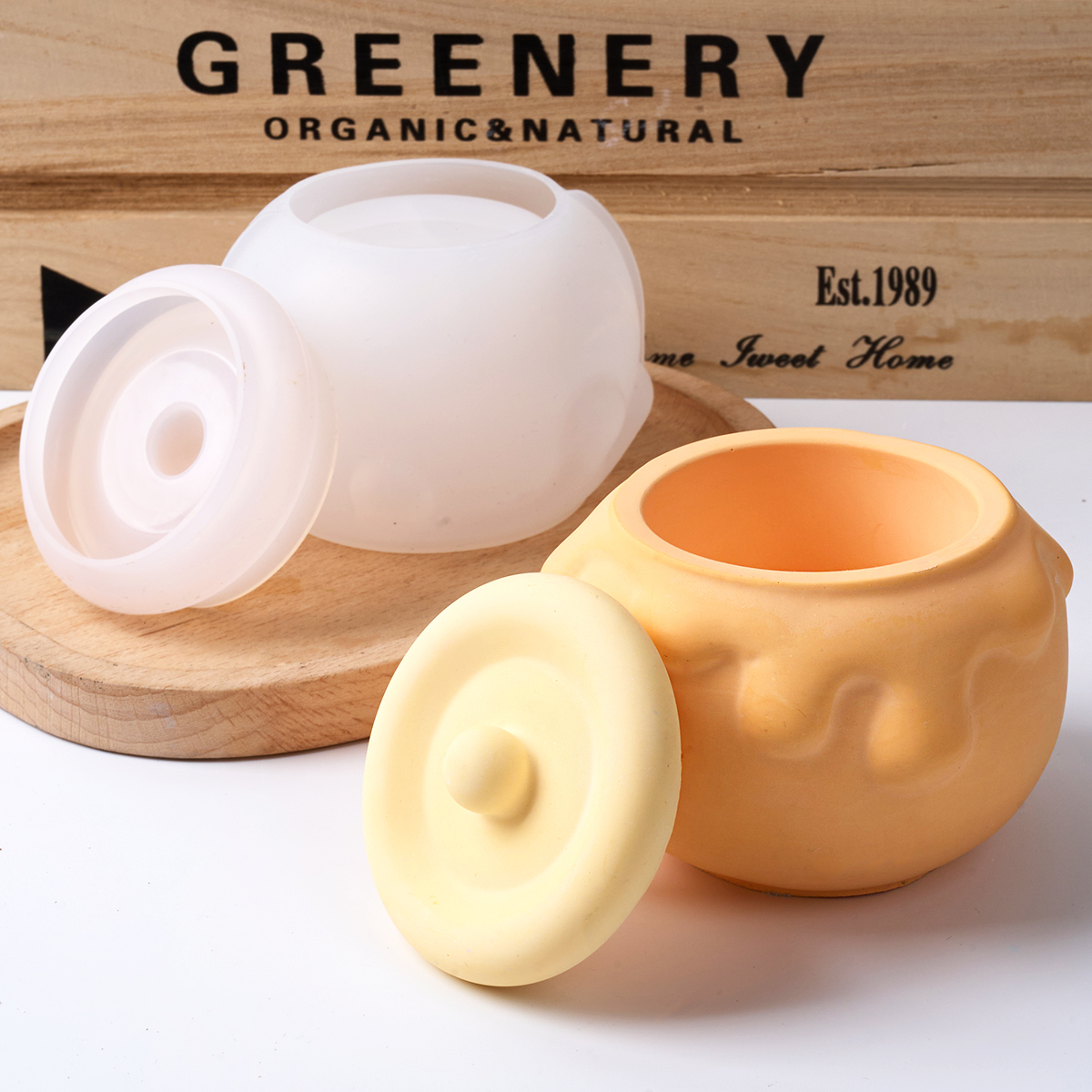 3D Honey Candle Jar Silicone M - 3D Printing Pot avaliação e preço
