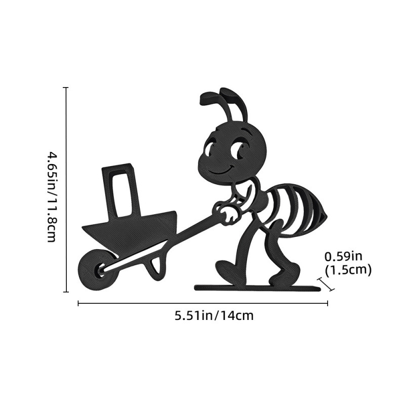 Cute ant tissue holder 3D prin - 3D Printing Pla avaliação e preço